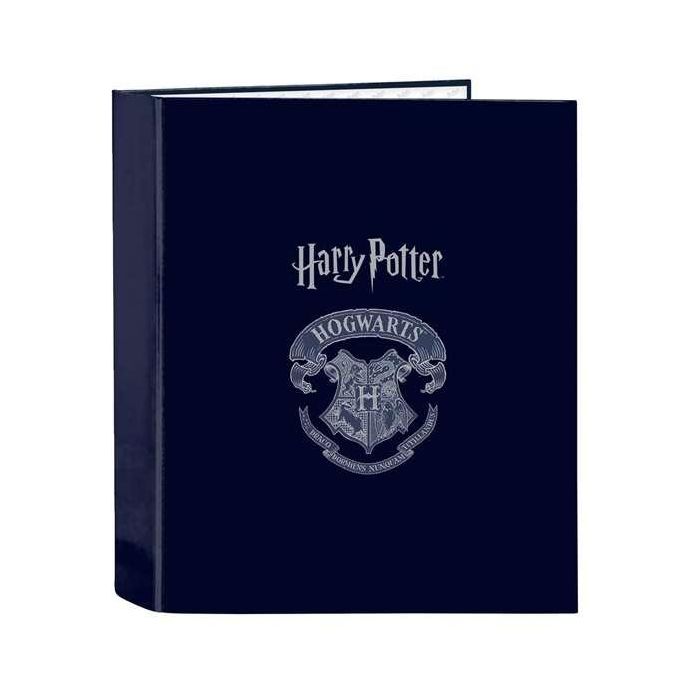 Safta Carpeta F. 4 Anillas 35mm Lomo Ancho Harry Potter "Captain" 27x33x6cm