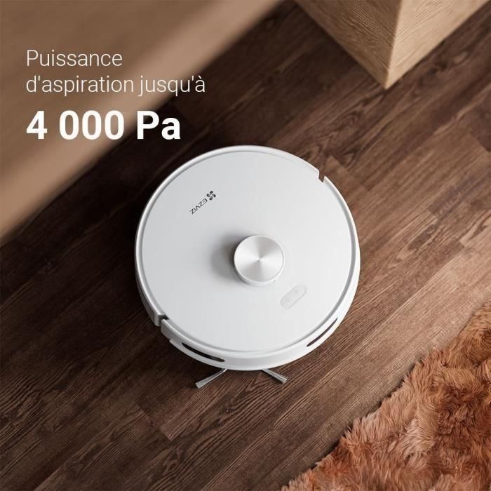 EZVIZ RE5 - Robot aspirador - Potencia de 4000 Pa - Navegación LIDAR - Evita obstáculos - Detección de alfombras 2 EZVIZ RE5 - Robot aspirador - Potencia de 4000 Pa - Navegación LIDAR - Evita obstáculos - Detección de alfombras 2
