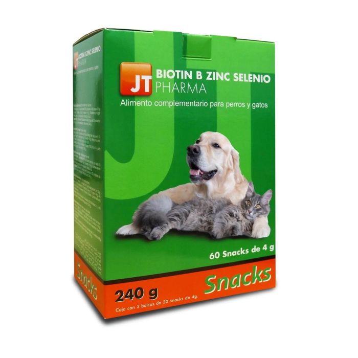 Biotin B Zinc Selenio 240 gr 60 Snacks 4 gr