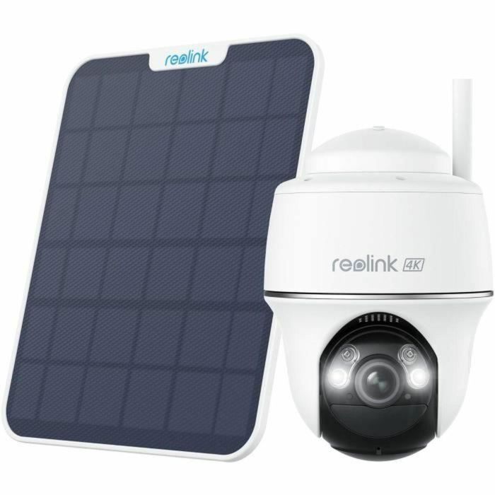 Cámara exterior - REOLINK - B440 - Panel solar - Blanco