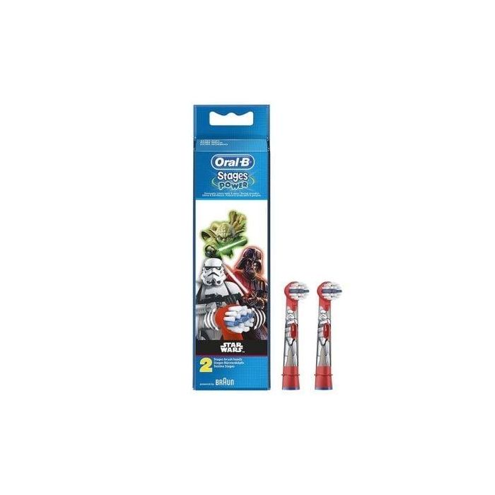 PACK 2 CABEZALES DE RECAMBIO ORIGINALES BRAUN ORAL-B EB10 STAR WARS PARA CEPILLOS POWERKIDS PACK 2 CABEZALES DE RECAMBIO ORIGINALES BRAUN ORAL-B EB10 STAR WARS PARA CEPILLOS POWERKIDS
