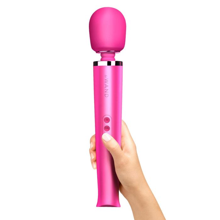 Varita Masajeadora Recargable Le Wand Magenta Rosa Varita Masajeadora Recargable Le Wand Magenta Rosa