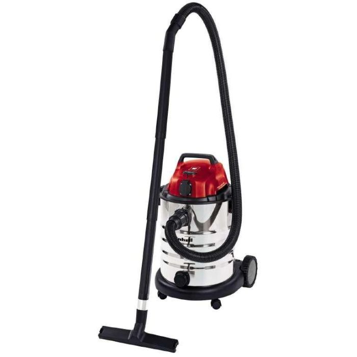 Einhell TC-VC 1930 SA Aspiradora de tambor Seca y húmeda, 2000W, sin bolsa, 30L, para hogar y suelos duros