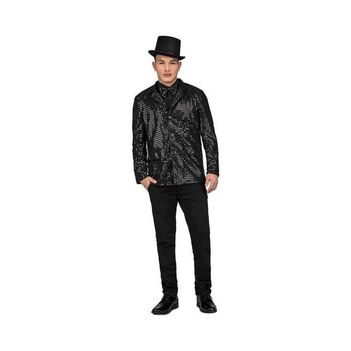 Disfraz chaqueta showman negro talla m-l Disfraz chaqueta showman negro talla m-l