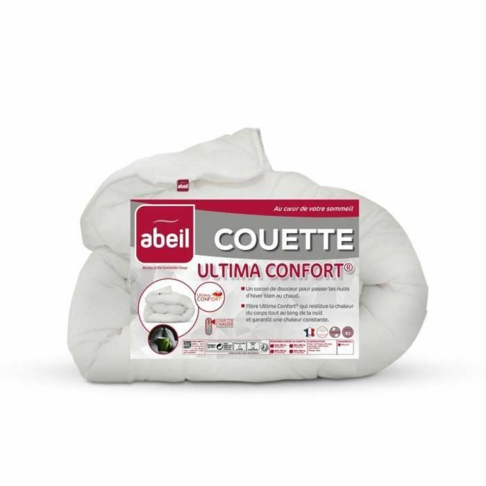 Abeil 450 Edredón Ultima Comfort Ultracálido para Invierno, Ideal Habitaciones Frías (<20°C), Relleno Sintético, 240x260 cm, Blanco Abeil 450 Edredón Ultima Comfort Ultracálido para Invierno, Ideal Habitaciones Frías (<20°C), Relleno Sintético, 240x260 cm, Blanco