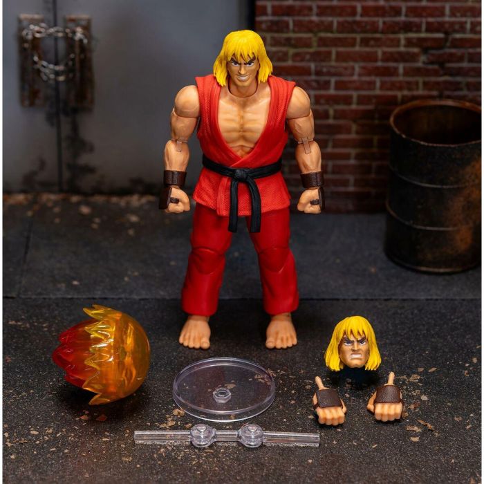 Street Fighter Ken Street Fighter II Figura de Acción 15 cm Plástico 26 Street Fighter Ken Street Fighter II Figura de Acción 15 cm Plástico 26