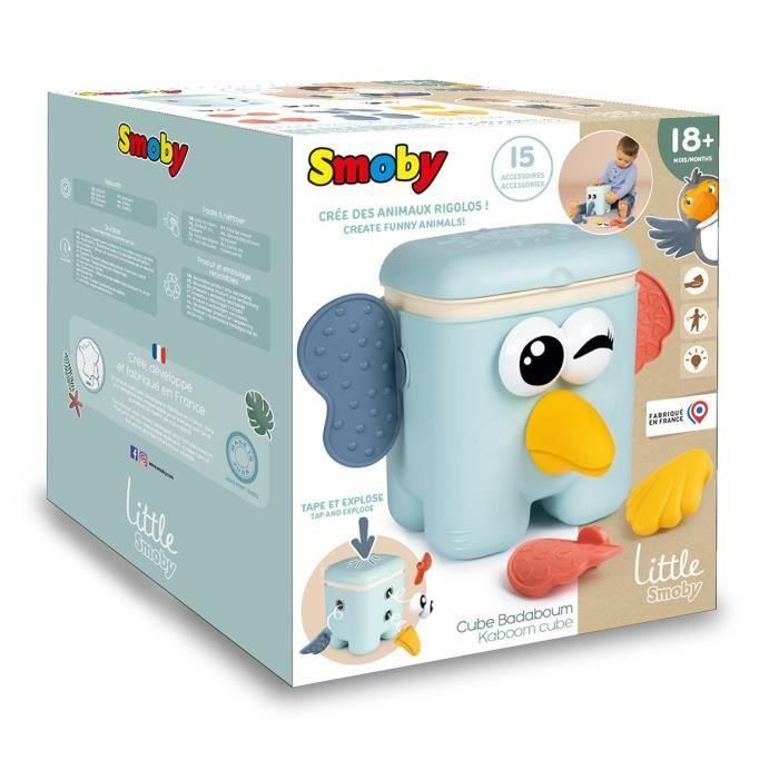Little Smoby - Cubo de actividades Badaboum - Creación de animales divertidos - Hecho en Francia 5 Little Smoby - Cubo de actividades Badaboum - Creación de animales divertidos - Hecho en Francia 5