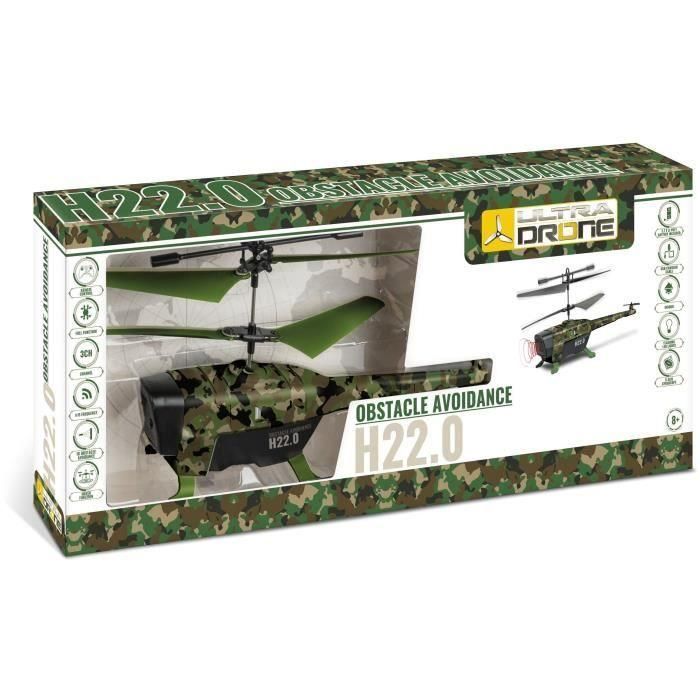 Mondo Motors MON8001011637669 Dron Teledirigido Ultradrone H22.0 con Anticolisión (22 cm) 1 Mondo Motors MON8001011637669 Dron Teledirigido Ultradrone H22.0 con Anticolisión (22 cm) 1
