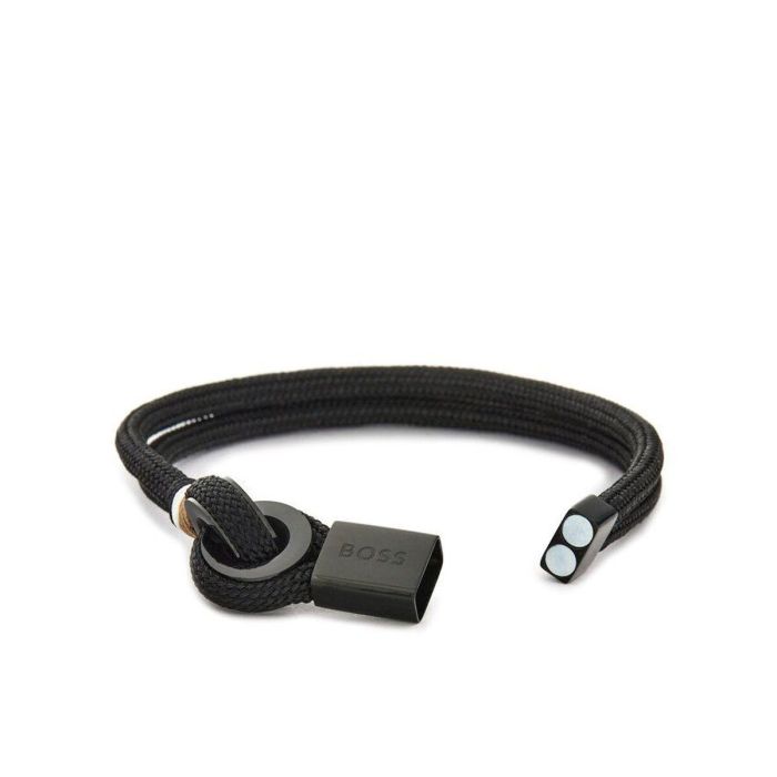 Pulsera Hombre Hugo Boss 1580472S Nailon 17,5 cm 1 Pulsera Hombre Hugo Boss 1580472S Nailon 17,5 cm 1