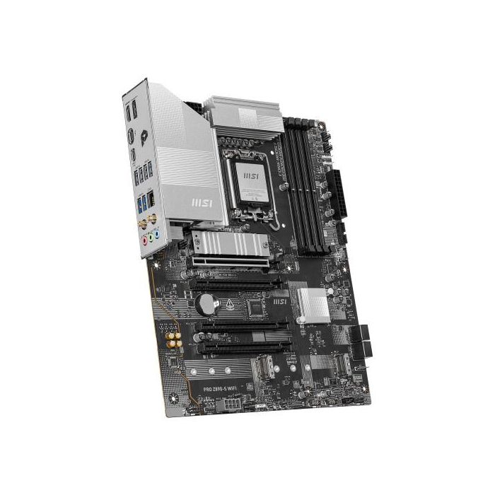 MSI PLACA PRO Z890-S WiFi, INTEL LGA 1851, Z890, 4 DDR5, ATX, WiFi 7, 911-7E54-02S 2