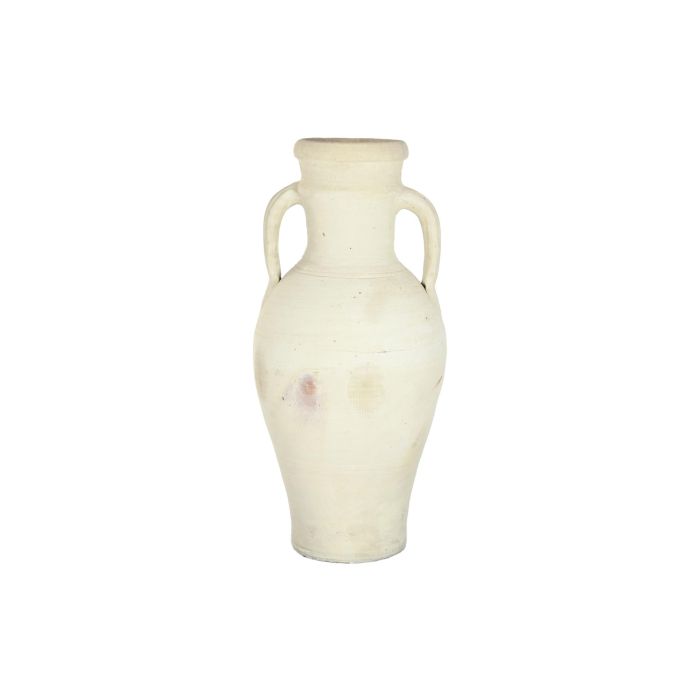 DKD Home Decor Ánfora Mediterránea de Terracota Artesanal 40x40x100 cm Colección Jerba, con 2 asas y boca de 21 cm DKD Home Decor Ánfora Mediterránea de Terracota Artesanal 40x40x100 cm Colección Jerba, con 2 asas y boca de 21 cm