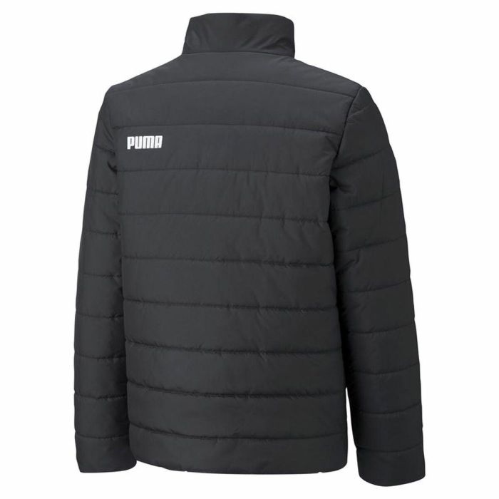 Chaqueta Deportiva para Niños Puma Essentials Padded Negro Chaqueta Deportiva para Niños Puma Essentials Padded Negro