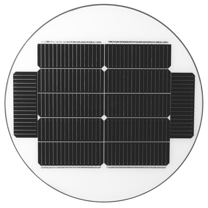 Luminaria Solar LED 150W 15000Lm 6000ºK IP67 Panel: 6V 18W Batería: 3,2V 15000MaH Gris 4