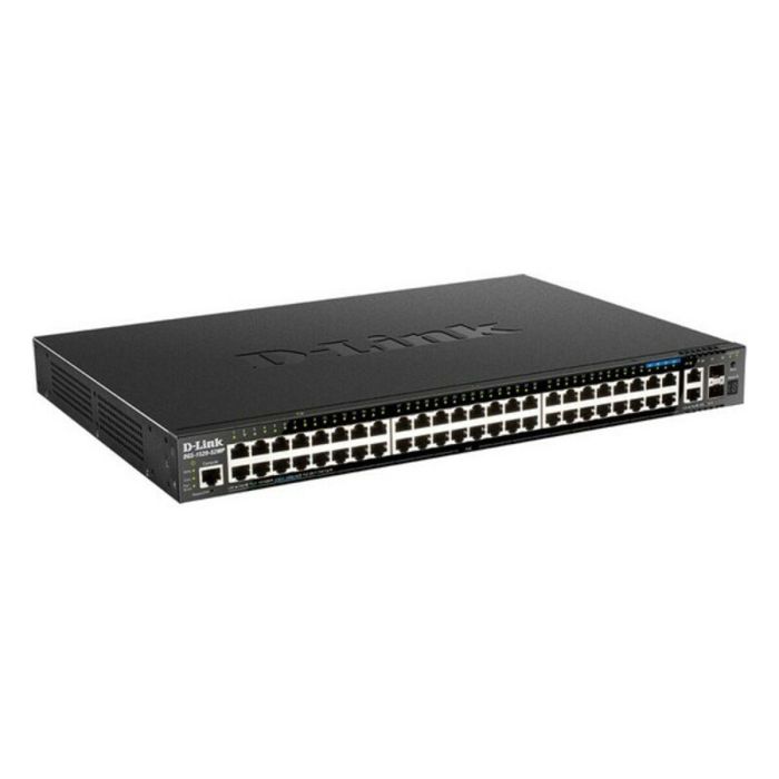 D-Link Switch Gestionado L3 DGS-1520-52MP, 44 Puertos Gigabit, 4 Puertos 2.5G, 2 Puertos 10G, 2 SFP+, PoE+, Apilable, 1U 3 D-Link Switch Gestionado L3 DGS-1520-52MP, 44 Puertos Gigabit, 4 Puertos 2.5G, 2 Puertos 10G, 2 SFP+, PoE+, Apilable, 1U 3