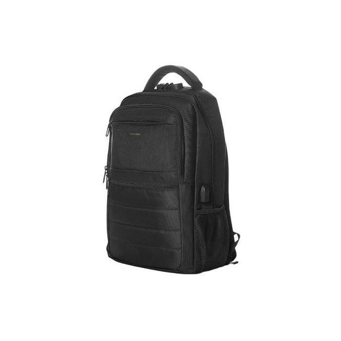 Mochila Vention KRKB0 para Portátiles hasta 17"/ Impermeable/ Puerto USB/ Antirrobo/ Negra 2