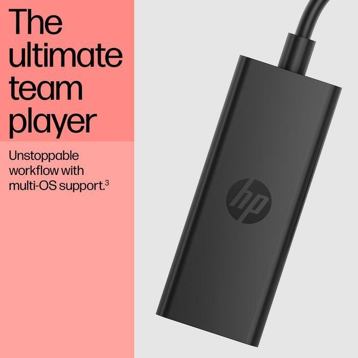 HP Adaptador USB-C a DisplayPort G2 para Pantallas 8K 3