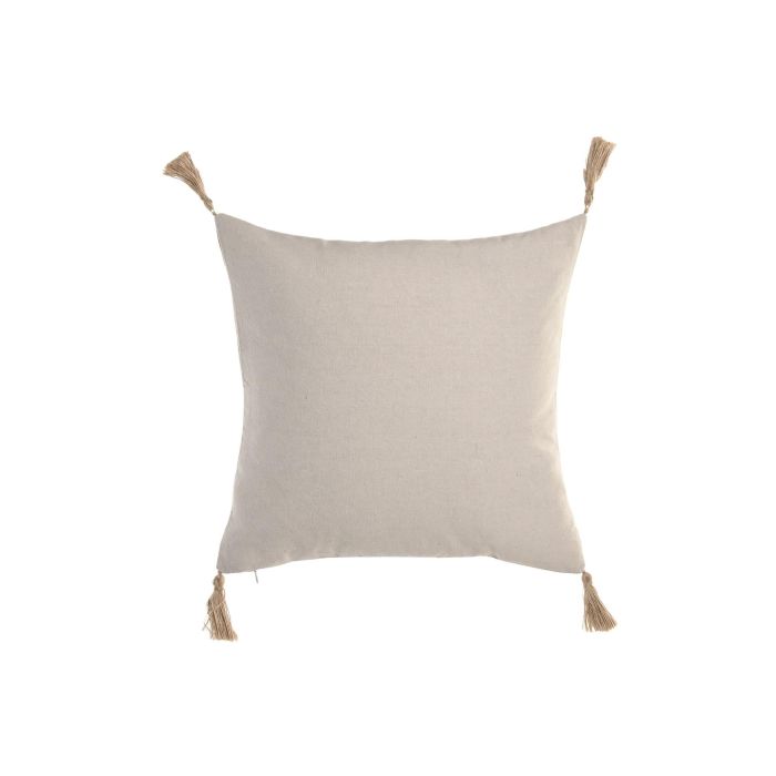 Cojin Boho DKD Home Decor Natural Verde 45 x 45 cm (2 Unidades) 3 Cojin Boho DKD Home Decor Natural Verde 45 x 45 cm (2 Unidades) 3