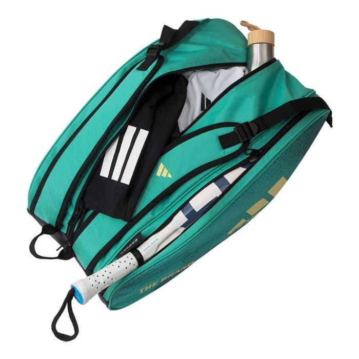 Paletero Adidas Racket Bag Control 3.4 Azul claro 2 Paletero Adidas Racket Bag Control 3.4 Azul claro 2