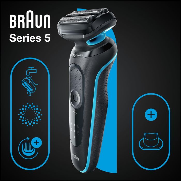 Máquina de Afeitar Braun 51-M1200s 3 Máquina de Afeitar Braun 51-M1200s 3