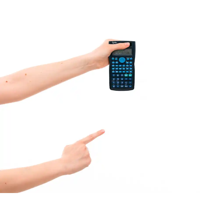 Liderpapel XF32 Calculadora Científica 12 Dígitos 240 Funciones Solar y Pila Tapa Azul 156x85x20mm 7