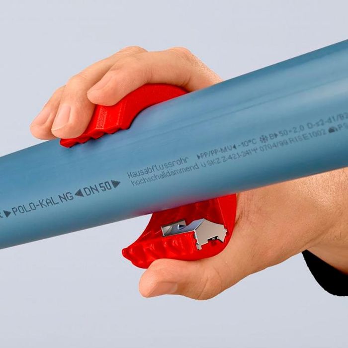 Knipex 902210b Cortatubos para tubos de plástico y manguitos de sellado 20-50mm 1 Knipex 902210b Cortatubos para tubos de plástico y manguitos de sellado 20-50mm 1
