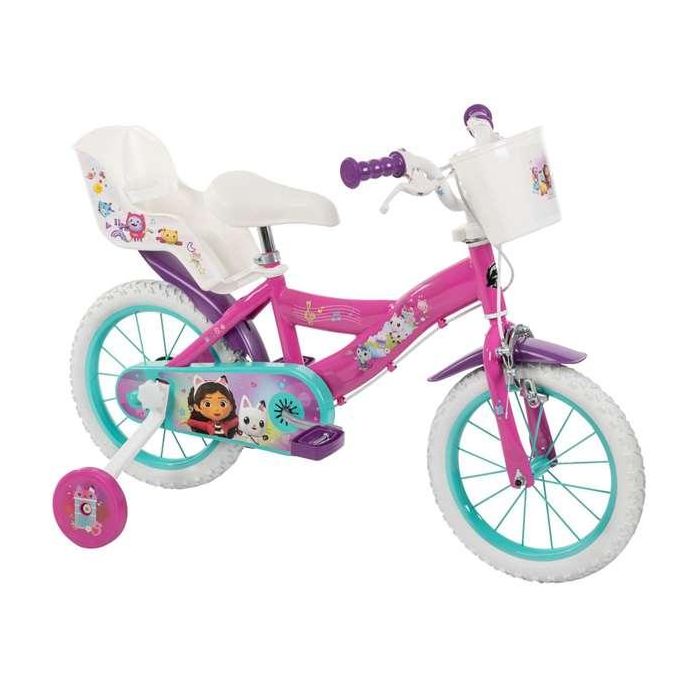 Bicicleta gabby dollhouse 14" (4/6 años)