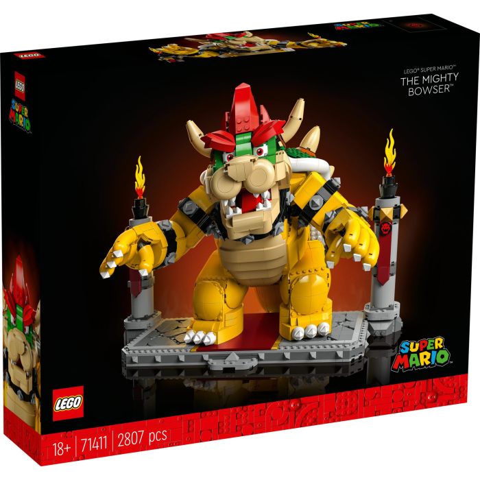 Lego Super Mario 71411 El Poderoso Bowser Figura Kit de Construcción Colección Regalo 3