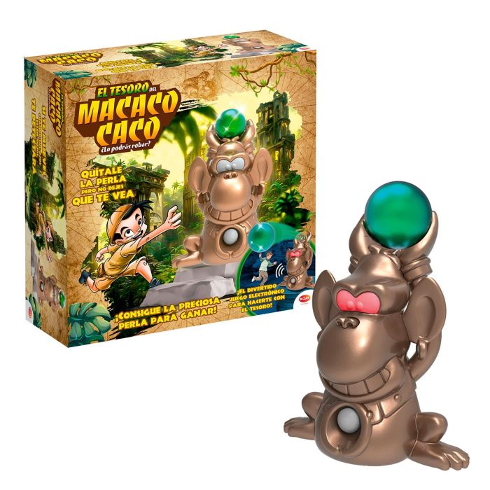 Bizak 64011320 El Tesoro De Macaco Caco Juego de mesa en español para +6 años 0 Bizak 64011320 El Tesoro De Macaco Caco Juego de mesa en español para +6 años 0