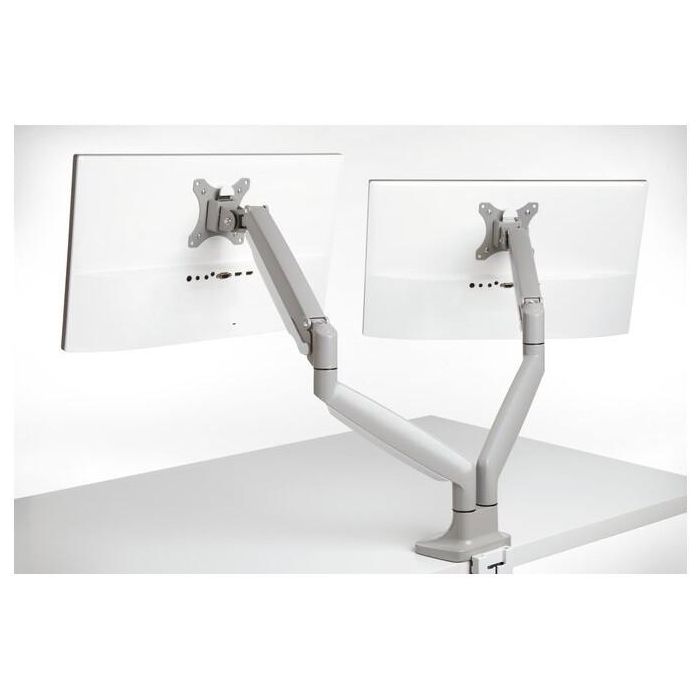 Kensington SmartFit Brazo para Monitor 13-32" con 2 pantallas, 6 articulaciones, máx. 9kg, Gris 1