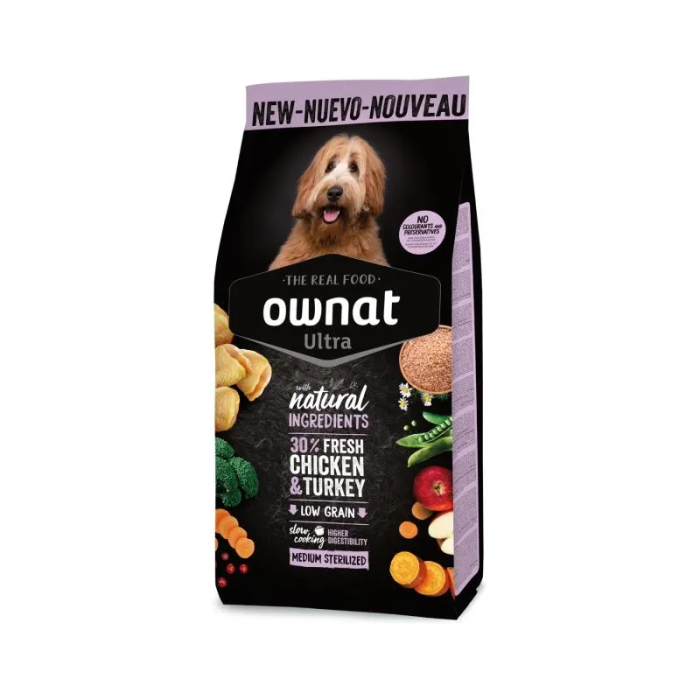 Ownat Ultra Sterilized Dog 12 kg