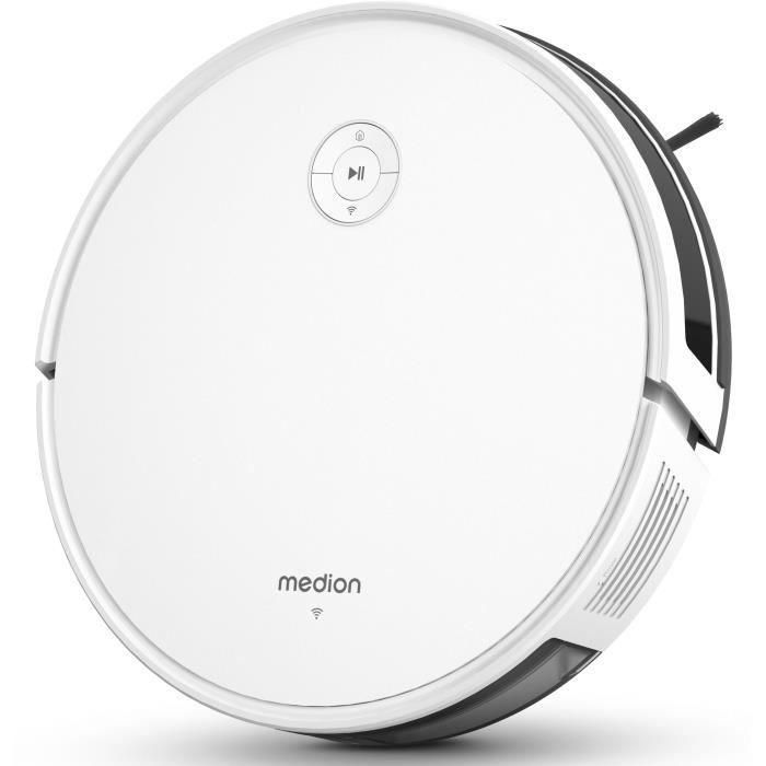 Robot aspirador MEDION S35 - MD11899 - 140 min - 4000 Pa - 550 ml - Blanco 1 Robot aspirador MEDION S35 - MD11899 - 140 min - 4000 Pa - 550 ml - Blanco 1