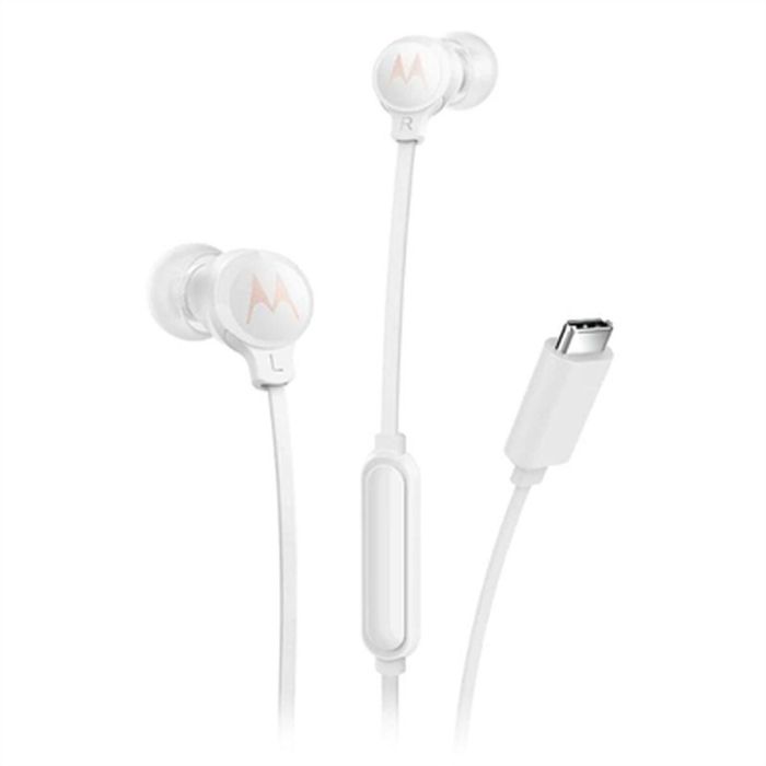 Auriculares Motorola 3C-S Blanco USB-C