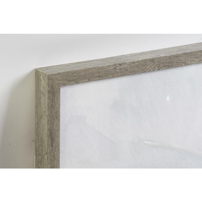 DKD Home Decor Cuadro Moderno Pintado a Mano de Montañas Gris Blanco 124x64cm (2 Unidades) 1 DKD Home Decor Cuadro Moderno Pintado a Mano de Montañas Gris Blanco 124x64cm (2 Unidades) 1