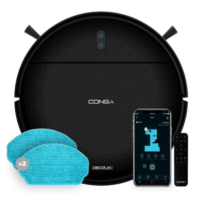 Robot Aspirador Cecotec Conga 999 Map X-Treme 2600 mAh 5