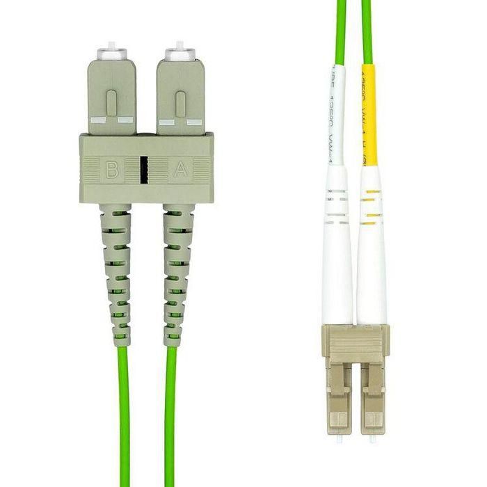 ProXtend LC-SC UPC OM5 Duplex MM Fiber Cable 1.5M ProXtend LC-SC UPC OM5 Duplex MM Fiber Cable 1.5M