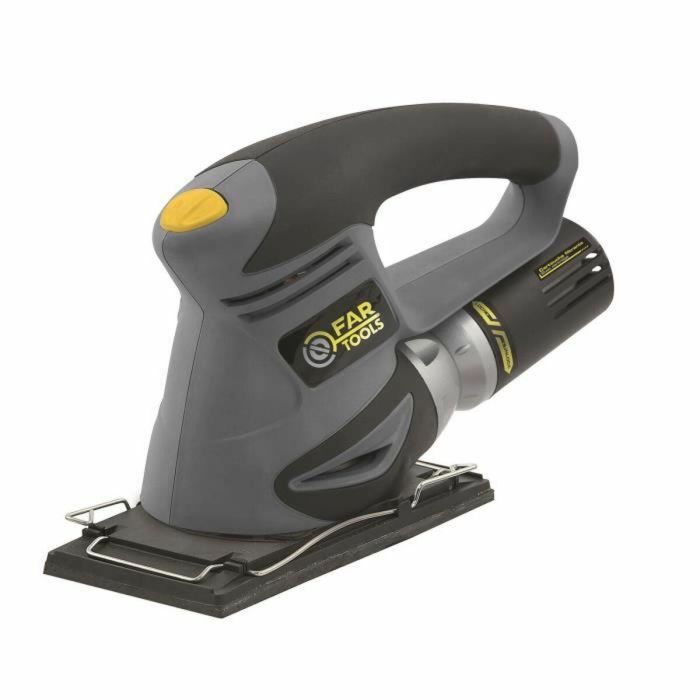 Fartools MPS200 Lijadora Multifunción 200W con Placas Intercambiables (Orbital, Delta, Vibratoria), Abrasivos y Colector Polvo