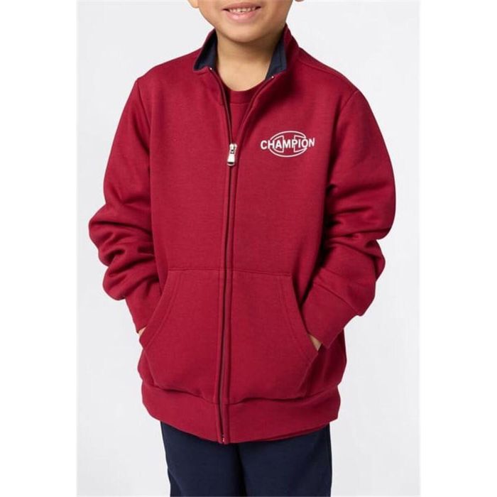 Chándal Infantil Champion Rojo Oscuro 3