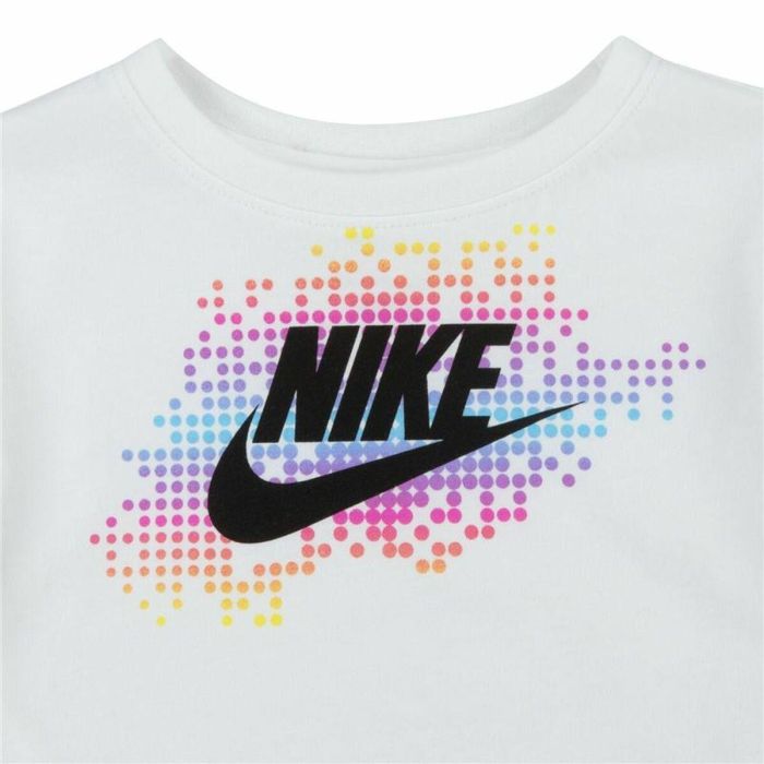 Conjunto Deportivo para Niños Nike Aop Bike Azul Blanco Multicolor 2 Piezas 1