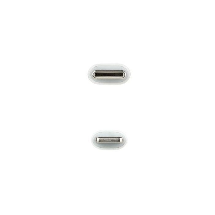 Cable USB 2.0 Tipo-C Lightning Nanocable 10.10.0602/ USB Tipo-C Macho - Lightning Macho/ 2m/ Blanco 2 Cable USB 2.0 Tipo-C Lightning Nanocable 10.10.0602/ USB Tipo-C Macho - Lightning Macho/ 2m/ Blanco 2