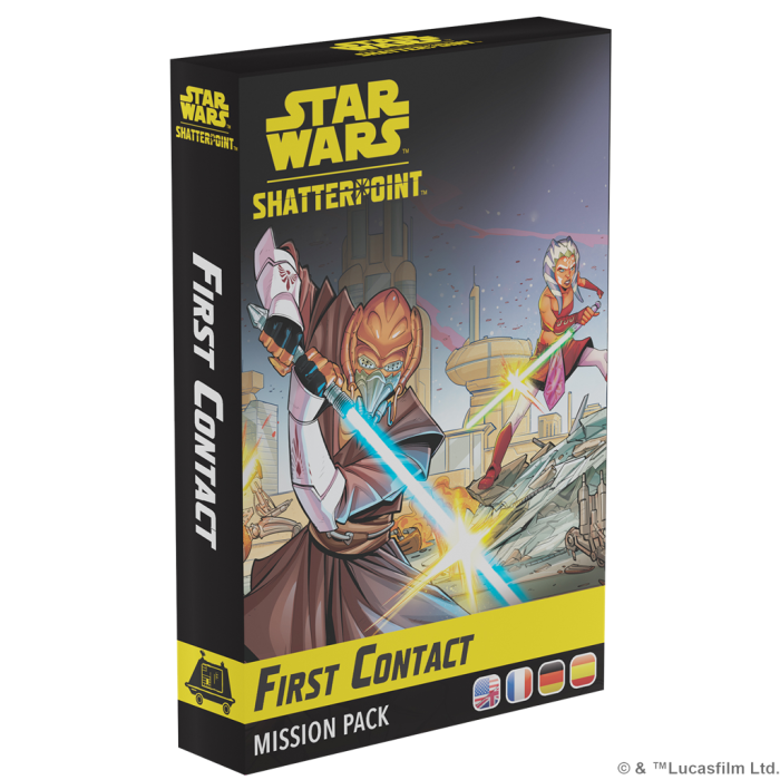 Atomic Mass Games Star Wars Shatterpoint: First Contact Mission Pack - Expansión Juego Miniaturas Multilenguaje Nuevos Objetivos