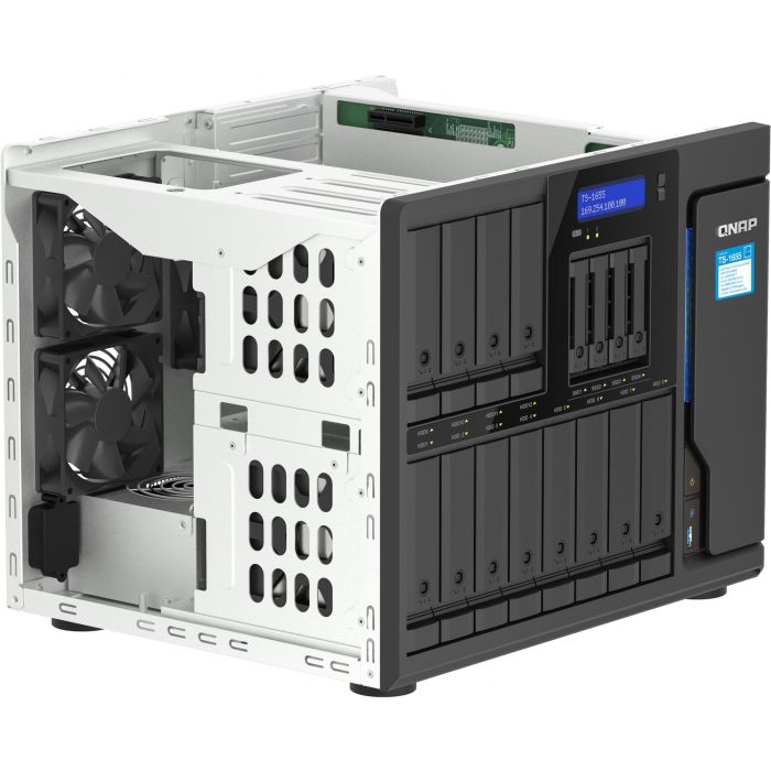 Qnap Servidor NAS TS-1655-8GR 16 Bahías, Montaje en Bastidor, 2.5 Gigabit Ethernet, 8GB RAM 2