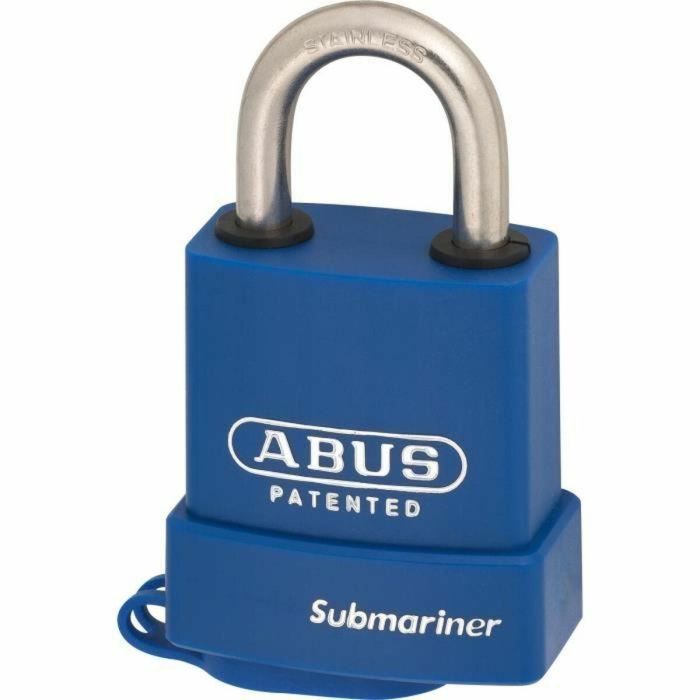 Abus 83WPIB/53 Candado Resistente a la Intemperie Arco de Acero Inoxidable Cilindro Intercambiable 1 Abus 83WPIB/53 Candado Resistente a la Intemperie Arco de Acero Inoxidable Cilindro Intercambiable 1