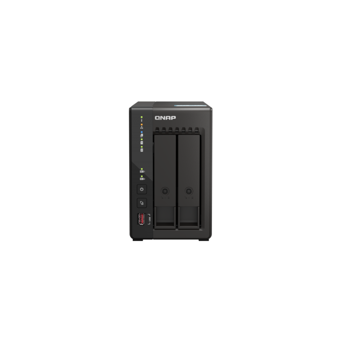 QNAP TS-253E NAS Torre Ethernet Negro J6412 1 QNAP TS-253E NAS Torre Ethernet Negro J6412 1