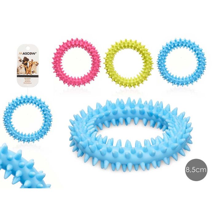 Aro de Silicona 8.5 cm - Mascow - Surtidos en Azul, Rosa, Verde (24 Unidades) Aro de Silicona 8.5 cm - Mascow - Surtidos en Azul, Rosa, Verde (24 Unidades)