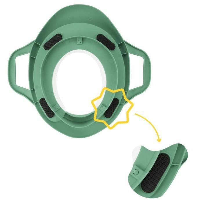 Reductor de inodoro Badabulle Comfort con asas, antideslizante y universal 2