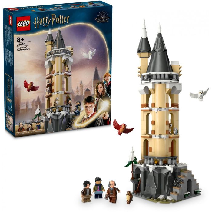 Lego 76430 Harry Potter Castillo de Hogwarts Lechucería con Minifiguras y 5 Figuras de Lechuzas 2 Lego 76430 Harry Potter Castillo de Hogwarts Lechucería con Minifiguras y 5 Figuras de Lechuzas 2