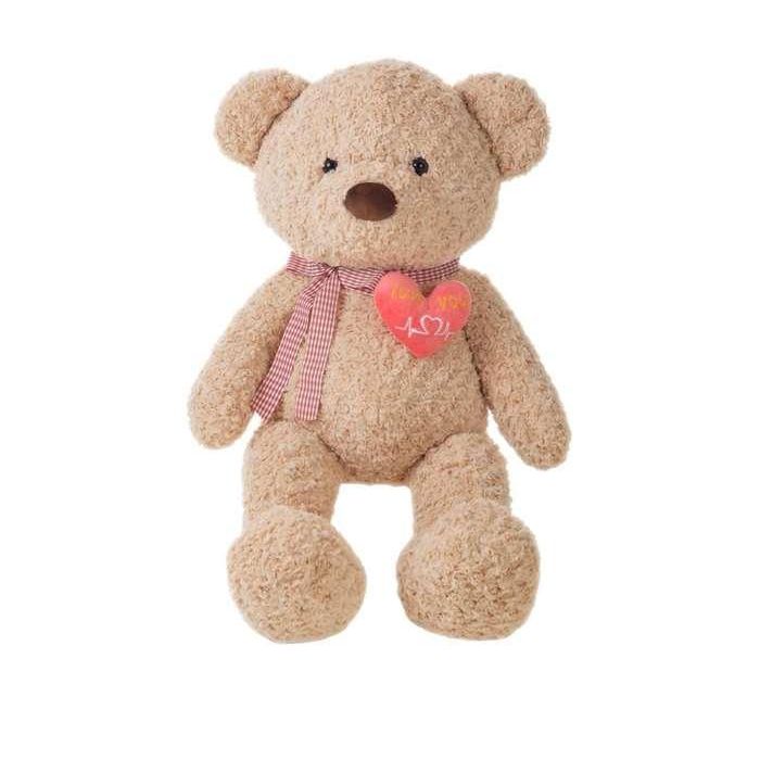 Oso old corazón 55 cm 2 col.- marrón, beig Oso old corazón 55 cm 2 col.- marrón, beig