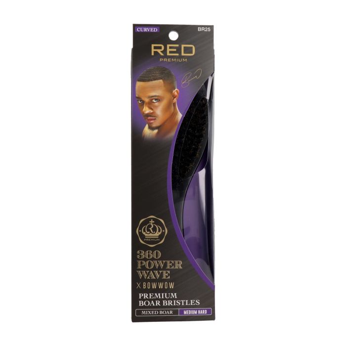 Red Kiss Cepillo Power Wave Boar Brush Medium Hard