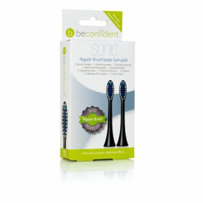 Beconfident Sonic Toothbrush Heads Whitening Black Lote