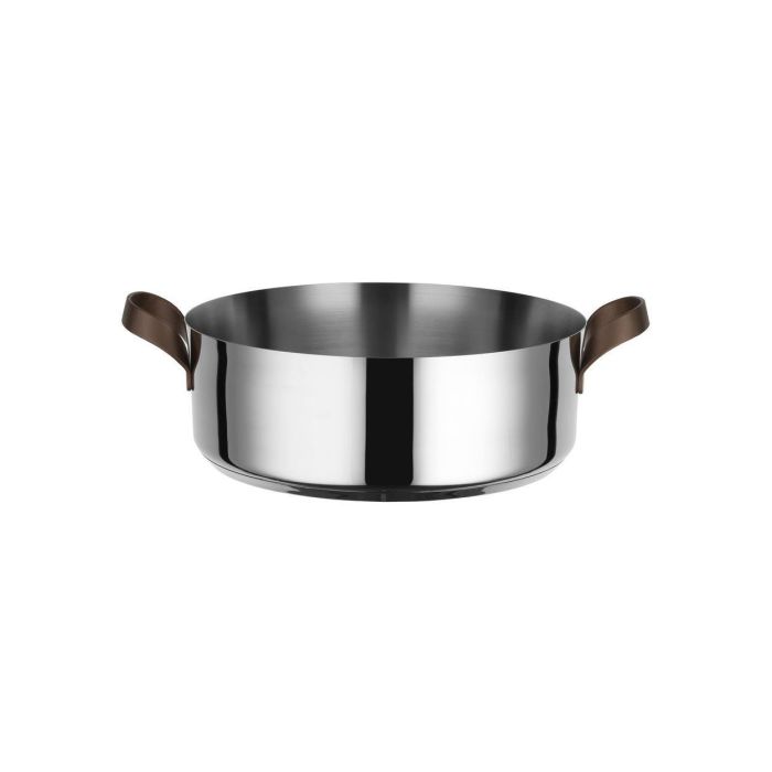 Alessi PU102/24 Cacerola Baja de 24 cm Acero Inoxidable 18/10 Diseñado por Patricia Urquiola Alessi PU102/24 Cacerola Baja de 24 cm Acero Inoxidable 18/10 Diseñado por Patricia Urquiola